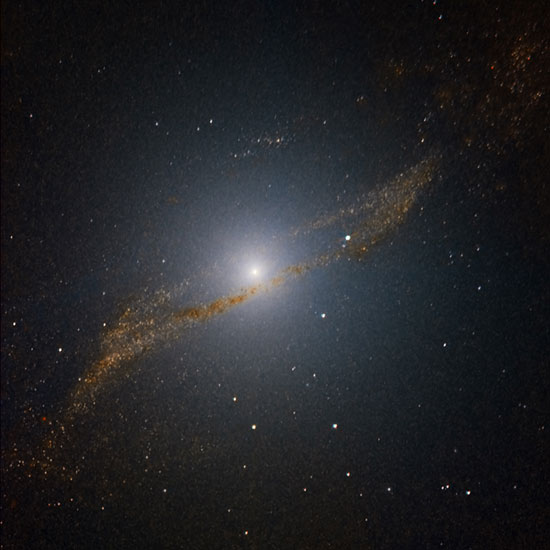 Giant Cannibal Galaxy's Last Meal